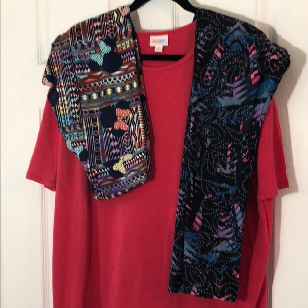 Med Irma with 2 pair leggings